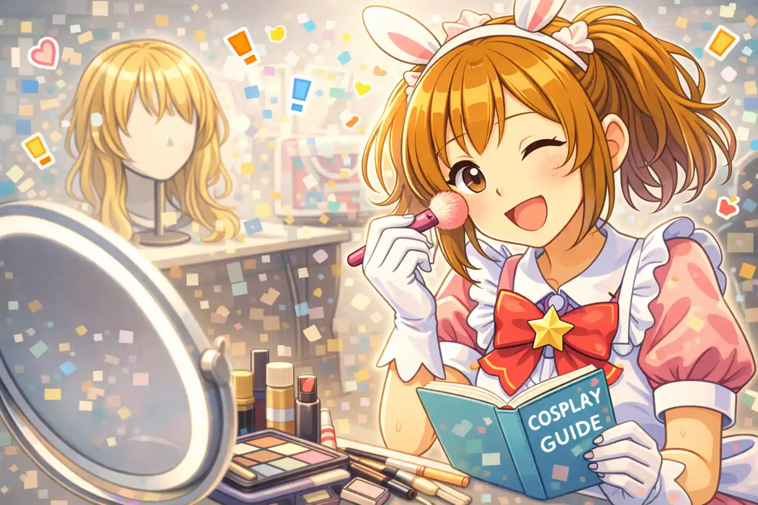 コスプレのメイク・ウィッグ入門｜初心者がつまずきやすいポイントまとめ